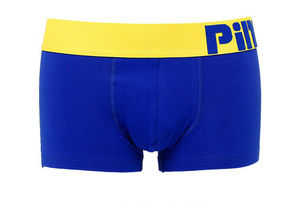 Фото - Чоловічі труси боксерки Pink Hero. Колір синій. Артикул: 04-0593 - Men box