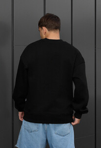Фото - Базовый свитшот на флисе Staff black oversize fleece - Men box