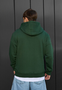 Фото - Утепленное мужское худи Staff green basic fleece - Men box