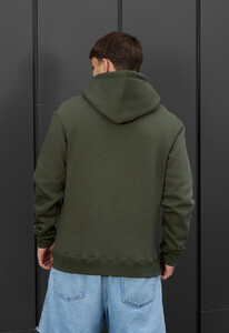 Фото - Універсальне худі на флісі Staff khaki basic fleece - Men box