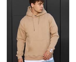 Фото - Базовое худи для парней Staff beige basic fleece - Men box