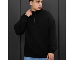 Фото - Универсальная олимпийка черного цвета Staff 02 black - Men box