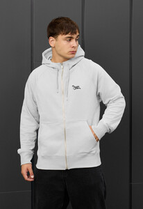 Фото - Світло-сіре худі на замку Staff light gray logo zip - Men box