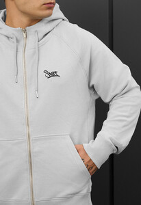 Фото - Світло-сіре худі на замку Staff light gray logo zip - Men box