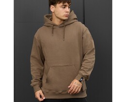 Фото - Однотонное худи для мужчин Staff brown basic - Men box