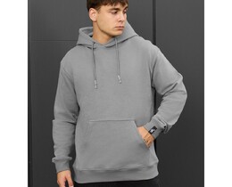 Фото - Повседневное серое худи Staff gray basic - Men box