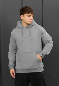 Фото - Повсякденне сіре худі Staff gray basic - Men box