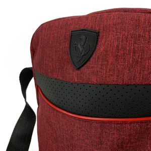 Фото - Мужская барсетка Ferrari. Цвет: темно-красный меланж - Men box