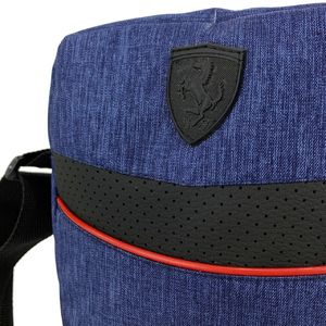 Фото - Сумка через плечо Ferrari цвета синий меланж - Men box