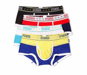Фото - Чоловічі труси боксерки Pink Hero. Колір чорний. Артикул: 04-0594 - Men box