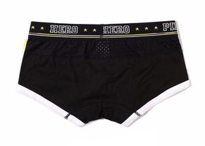 Фото - Чоловічі труси боксерки Pink Hero. Колір чорний. Артикул: 04-0594 - Men box
