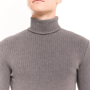 Фото - Чоловічий гольф Prestige від Pobedov темно-сірого кольору - Men box