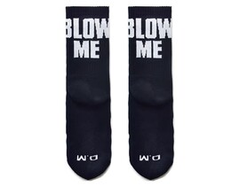 Фото - Чоловічі шкарпетки BLOW ME Gay від D.M. чорного кольору - Men box