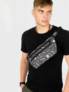 Фото - Молодіжна бананка Intruder чорно-біла Bunny - Men box
