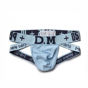 Фото - Мужские сексуальные трусы джоки D.M. в голубом цвете - Men box