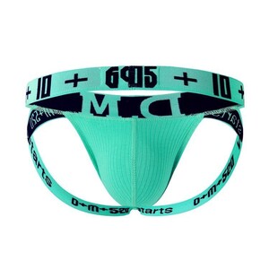 Фото - Сексуальные мужские трусы D.M. джоки бирюзового цвета - Men box