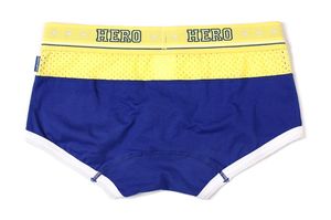Фото - Боксери жовто-синього кольору Pink Hero - Men box