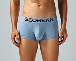 Фото - Мужские боксеры Seobean светло-голубого цвета - Men box