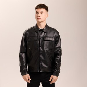 Фото - Молодежная куртка из экокожи Arkon от бренда Pobedov - Men box
