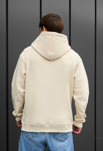 Фото - Однотонне утеплене худі Staff milk basic fleece - Men box