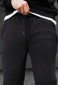 Фото - Універсальні спортивні штани Staff pul black fleece - Men box