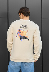 Фото - Теплый молодежный свитшот Staff update fleece - Men box