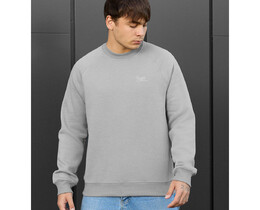 Фото - Теплий світшот Staff light gray logo fleece - Men box