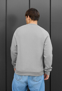 Фото - Теплий світшот Staff light gray logo fleece - Men box