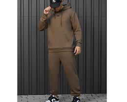 Фото - Спортивний костюм для хлопців Staff fad brown - Men box