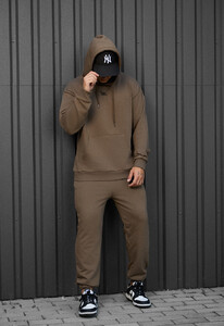 Фото - Спортивний костюм для хлопців Staff fad brown - Men box