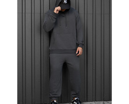 Фото - Спортивний костюм для хлопців Staff fad dark gray - Men box