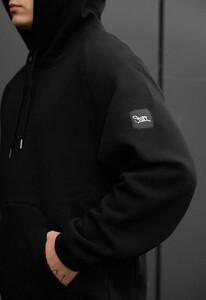 Фото - Зимний спортивный костюм Staff es black oversize fleece - Men box