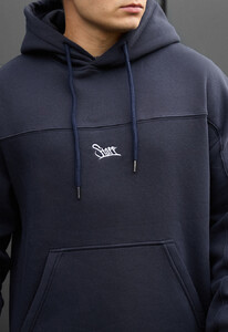 Фото - Мужской теплый костюм Staff say navy logo fleece - Men box