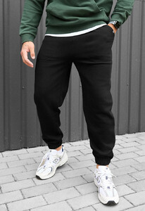 Фото - Зимние спортивные штаны Staff black fleece - Men box