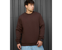 Фото - Теплый свитшот Staff brown basic fleece - Men box