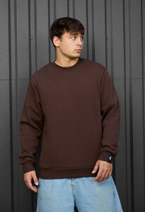 Фото - Теплый свитшот Staff brown basic fleece - Men box