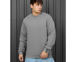 Фото - Теплый свитшот Staff gray basic fleece - Men box