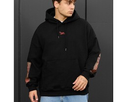 Фото - Теплое патриотическое худи Staff ethno oversize fleece - Men box