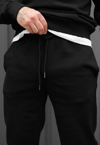 Фото - Зимние спортивные штаны Staff pa black fleece - Men box