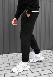 Фото - Зимние спортивные штаны Staff pa black fleece - Men box
