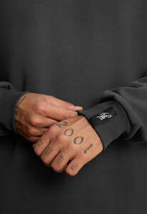 Фото - Теплый свитшот Staff dark gray basic fleece - Men box