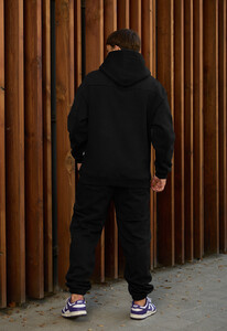 Фото - Мужской теплый костюм Staff say black logo fleece - Men box