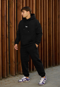 Фото - Мужской теплый костюм Staff say black logo fleece - Men box