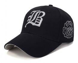 Фото - Молодежная бейсболка бренда Narason черная с лого B-Style - Men box