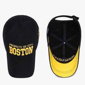 Фото - Молодежная бейсболка Narason с желтым лого Boston - Men box