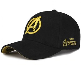 Фото - Молодежная бейсболка Narason черного цвета с лого Avengers - Men box