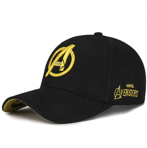 Фото - Молодежная бейсболка Narason черного цвета с лого Avengers - Men box
