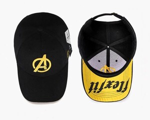 Фото - Молодежная бейсболка Narason черного цвета с лого Avengers - Men box