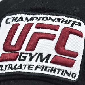 Фото - Чоловіча бейсболка від бренду Narason чорна з лого UFC - Men box