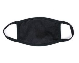 Фото - Защитная маска унисекс однотонная черного цвета - Men box